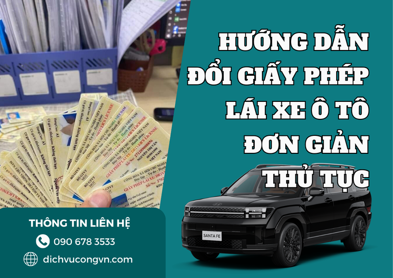 Hướng dẫn đổi giấy phép lái xe ô tô tại Nam Định