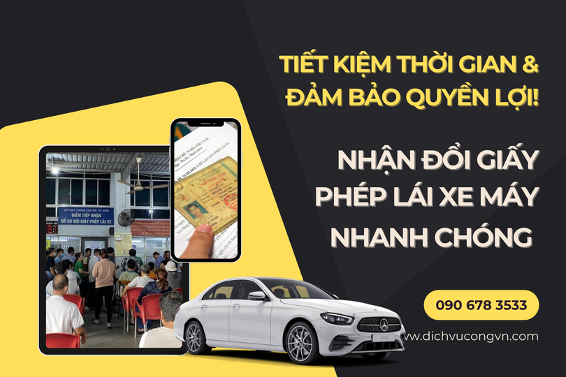 Đổi giấy phép lái xe ô tô tại Vũng Tàu