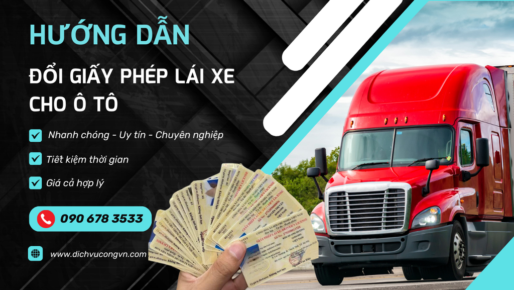 Hướng dẫn đổi bằng lái xe ô tô tại Hà Nội