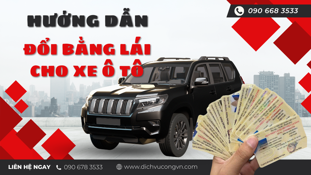 Mẹo Đổi Bằng Lái Xe Ô Tô Tại HCM Không Thể Bỏ Lỡ