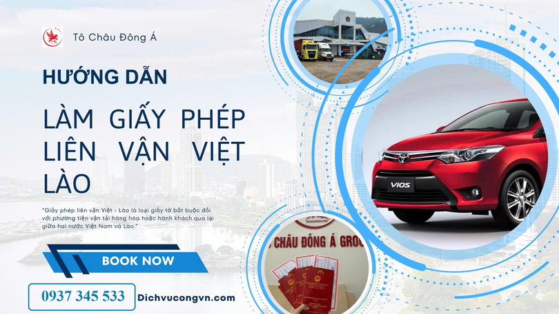 làm giấy phép liên vận Việt Lào cho xe hàng hóa tại Ninh Bình