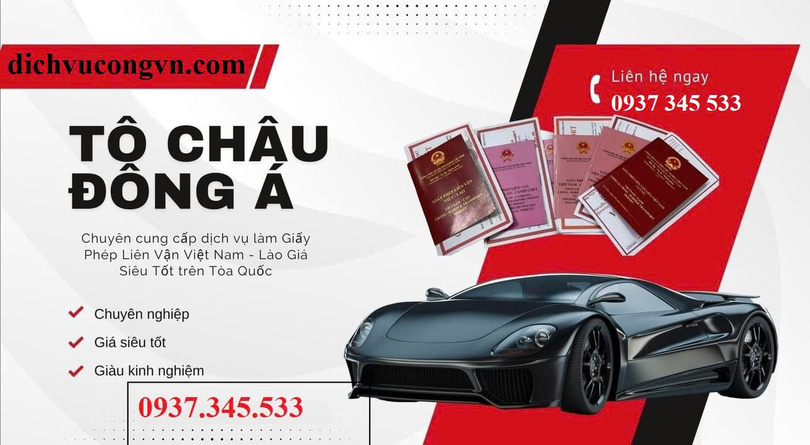 làm giấy phép liên vận Việt Lào cho xe hàng hóa tại Ninh Bình