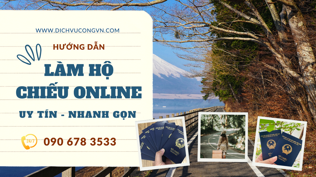 Quy trình đăng ký làm hộ chiếu online tại Bình Dương