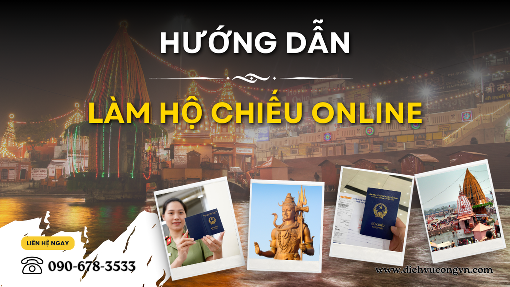 Hướng dẫn thủ tục đăng ký làm hộ chiếu trực tuyến tại Hồ Chí Minh