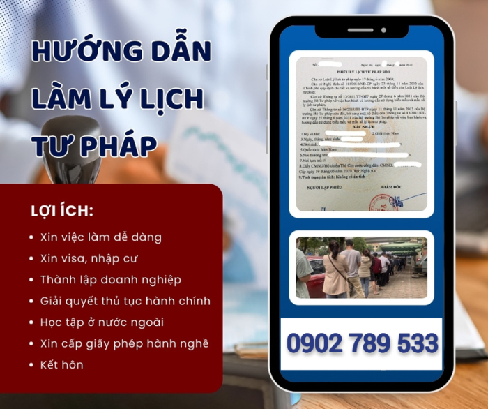 Hướng dẫn làm lý lịch tư pháp tại Hưng Yên đầy đủ nhất