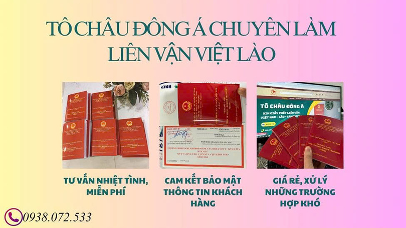 Dịch vụ làm giấy phép liên vận Việt Lào tại Đắk Lắk