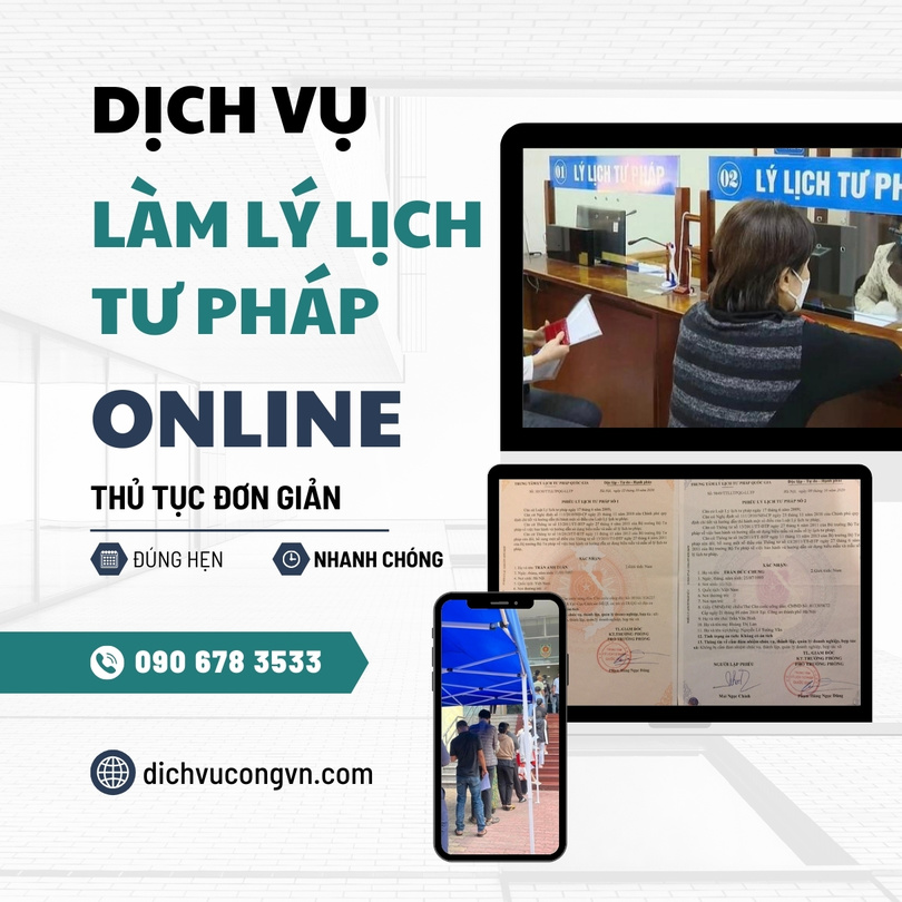 Dịch vụ làm lý lịch tư pháp tại Nam Định