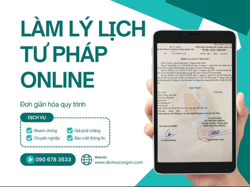 Làm lý lịch tư pháp trực tiếp tại Quảng Ninh