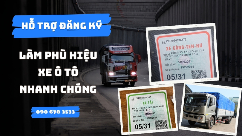 Hỗ trợ đăng ký phù hiệu xe ô tô tại Bắc Giang