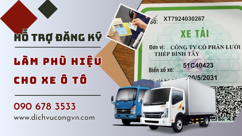 Thủ tục làm phù hiệu xe ô tô tại Bắc Ninh