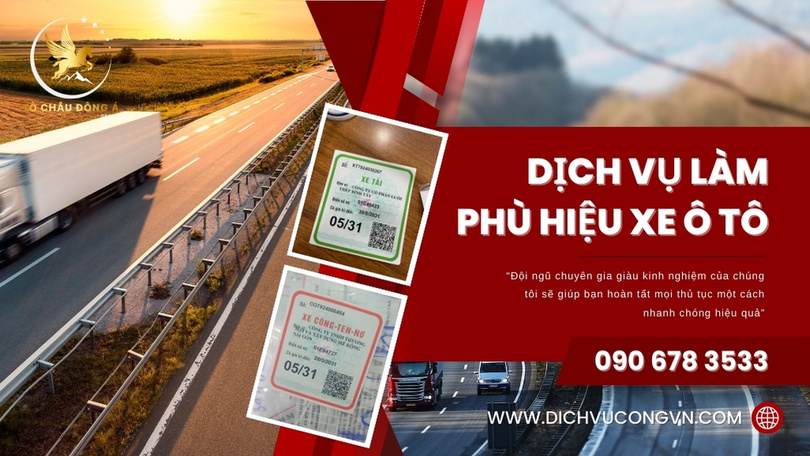 Dịch vụ làm phù hiệu xe ô tô tại Đà Nẵng