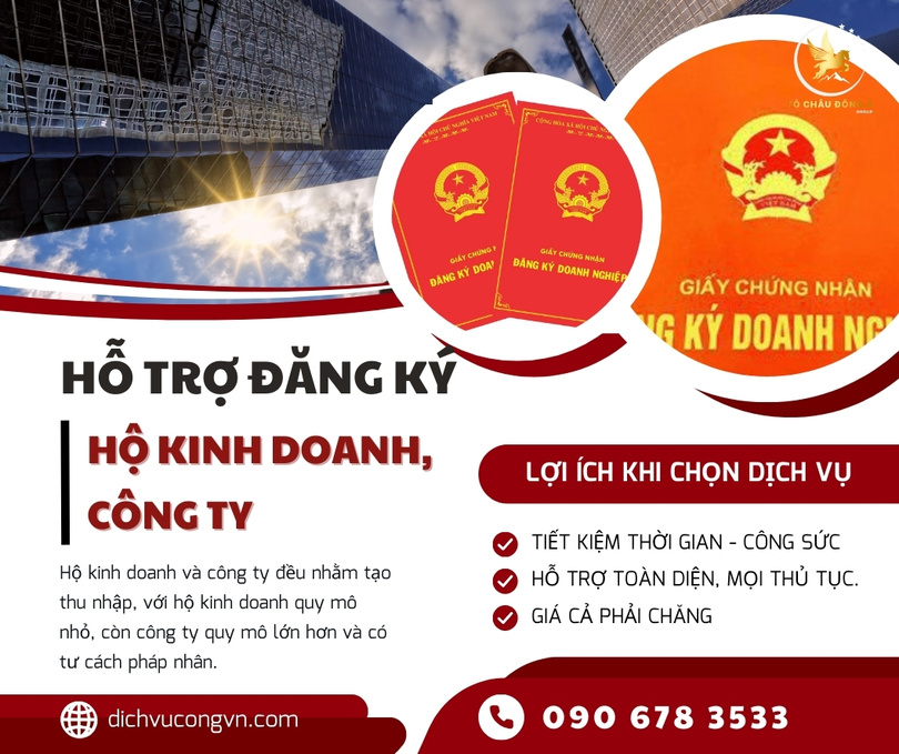 Các bước thành lập công ty, hộ kinh doanh tại Bình Dương