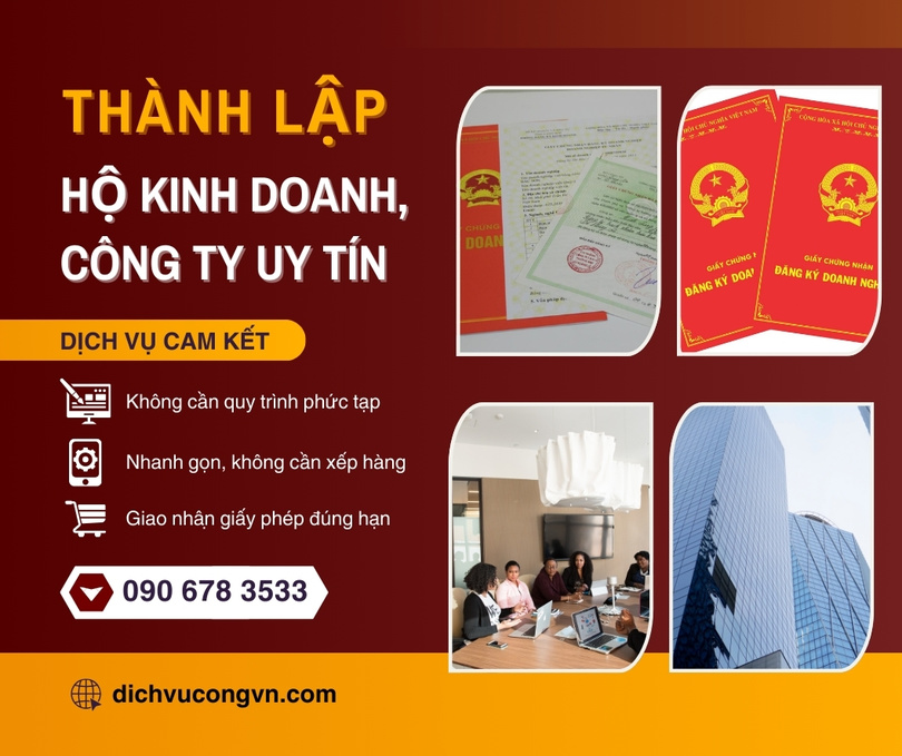 Các bước thành lập hộ kinh doanh tại TP Hồ Chí Minh