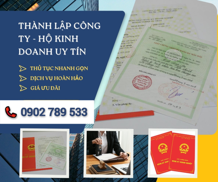 Thành lập công ty, hộ kinh doanh uy tín tại Hà Nam